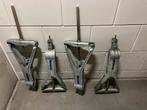 Caravanhoeksteun Uitdraaisteun Set (4 stuks), Ophalen of Verzenden, Gebruikt