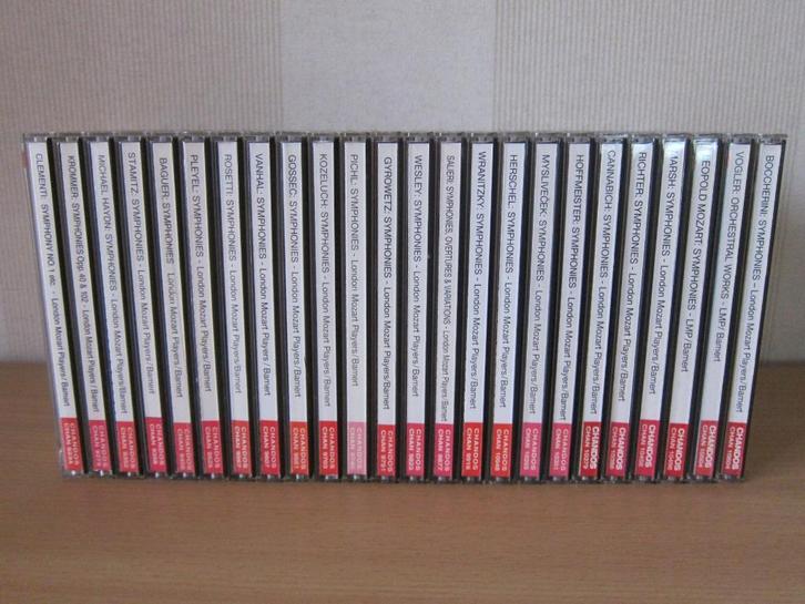 24x CD, London Mozart Players, Contemporaries of Mozart, Cd's en Dvd's, Cd's | Klassiek, Zo goed als nieuw, Ophalen of Verzenden
