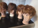 4x kappershoofd mannequin hoofd, Ophalen of Verzenden