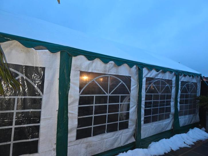 Pvc tent 8x4 GEBRUIKT, Tuin en Terras, Partytenten, Gebruikt, Partytent, 2 meter of meer, 5 tot 8 meter, 4 tot 6 meter, Ophalen