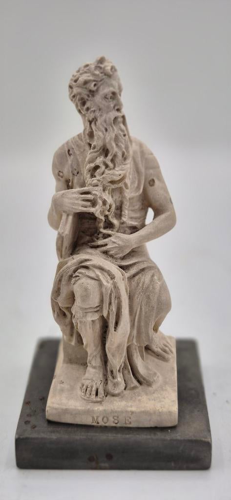 Vintage Beeldje 'Mozes' (Michelangelo) – Made in Italy, Ophalen of Verzenden