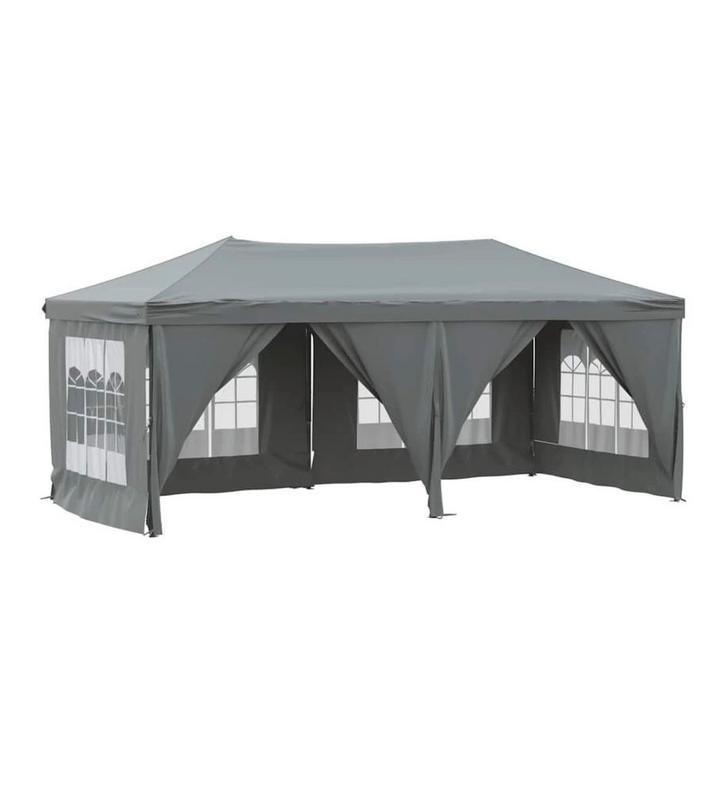 Nieuwe Easy Up Partytent 3x6m Antraciet, Tuin en Terras, Partytenten, Nieuw, Partytent, 2 meter of meer, 5 tot 8 meter, Minder dan 4 meter