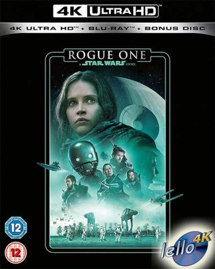 Blu-ray 4K Rogue One: A Star Wars Story ('16 Felicity Jones), Cd's en Dvd's, Blu-ray, Nieuw in verpakking, Actie, Ophalen of Verzenden