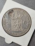 Rijksdaalder 1845, Zilver, Ophalen of Verzenden, Losse munt, 2½ gulden