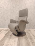 Steinpol elektrische leren relax fauteuil op accu, Leer, Ophalen of Verzenden, Tsteinpol, 50 tot 75 cm