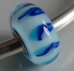 Trollbeads LICHTBLAUWE SCHADUW, Sieraden, Tassen en Uiterlijk, Bedels, Gebruikt, -, Verzenden, -