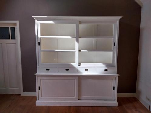 Mooie buffetkast met schuifdeuren en lades, Huis en Inrichting, Kasten | Buffetkasten, Gebruikt, 200 cm of meer, 150 tot 200 cm