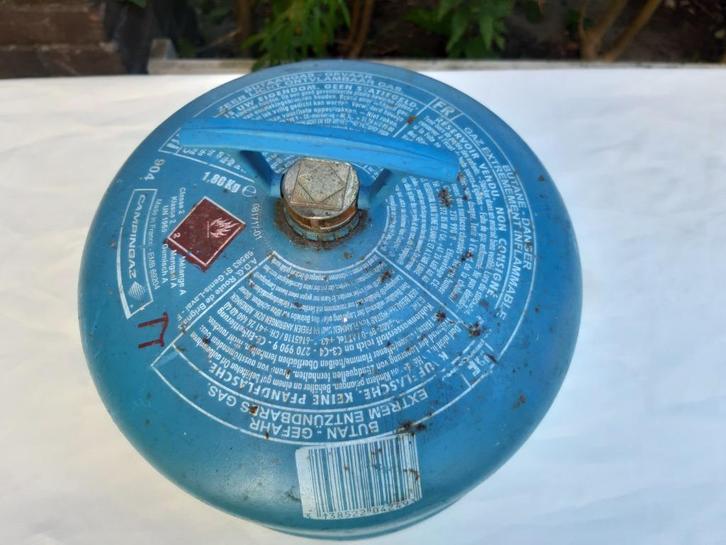 Camping gas flessen en 1 pits kookplaat, Caravans en Kamperen, Kampeeraccessoires, Gebruikt, Ophalen of Verzenden