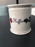 Boerenbont Koffie voorraadpot zonder deksel, Huis en Inrichting, Keuken | Potten en Pannen, Ophalen of Verzenden, Zo goed als nieuw