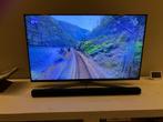 Samsung smart TV met soundbar en subwoofer, Ophalen, LCD, Zo goed als nieuw, 100 Hz