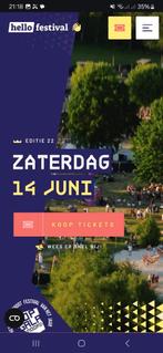 2 tickets hello festival, Twee personen