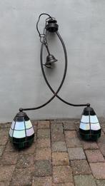 glas in lood lamp in Tiffany stijl, Antiek en Kunst, Ophalen