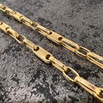 14k gouden ketting monte carlo schakel versace, Sieraden, Tassen en Uiterlijk, Kettingen, Ophalen of Verzenden