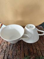 Villeroy & Boch  porcelein 2 kopjes wit, Ophalen of Verzenden, Zo goed als nieuw, Overige stijlen, Kop(pen) en/of Schotel(s)