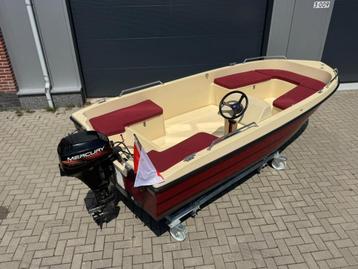 Nicki 440 Sloep Compleet incl. Mercury 9,9PK 4-takt beschikbaar voor biedingen