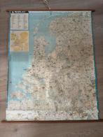 Oude Landkaart Nederland, Gelezen, Ophalen of Verzenden, Landkaart, 1800 tot 2000
