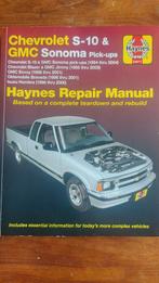 Haynes Chevrolet S-10 & GMC Sonoma Reparatiehandleiding, Boeken, Auto's | Boeken, Ophalen of Verzenden, Zo goed als nieuw, Chevrolet
