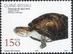 2002  Guinee- Bissau Fauna Reptielen, Postzegels en Munten, Postzegels | Thematische zegels, Ophalen of Verzenden, Dier of Natuur