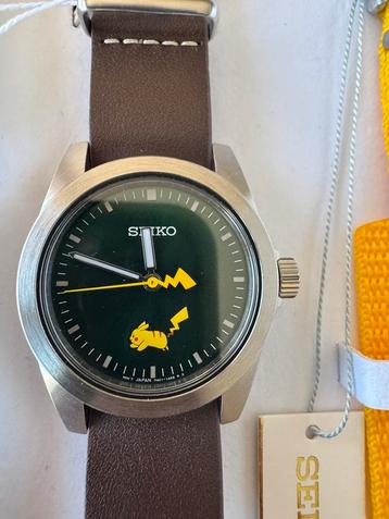 Seiko Pokemon Pikachu green SCXP177 horloge beschikbaar voor biedingen