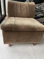 Vintage retro fauteuil stoel elementen bank pied de poule, Huis en Inrichting, Fauteuils, Ophalen, Stof