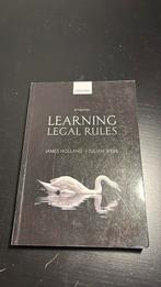Learning Legal Rules - James Holland & Julian Webb, Ophalen of Verzenden, Beta, Zo goed als nieuw, WO