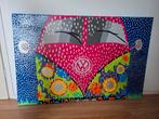 vw volkswagen T1 bus schilderij groot, Ophalen