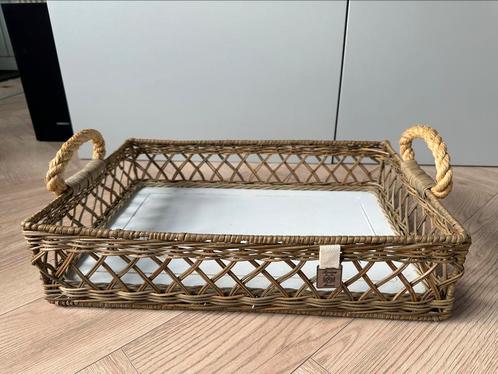 Rivièra Maison rattan dienblad, Huis en Inrichting, Woonaccessoires | Dienbladen, Nieuw, Overige materialen, Rechthoekig, Ophalen of Verzenden