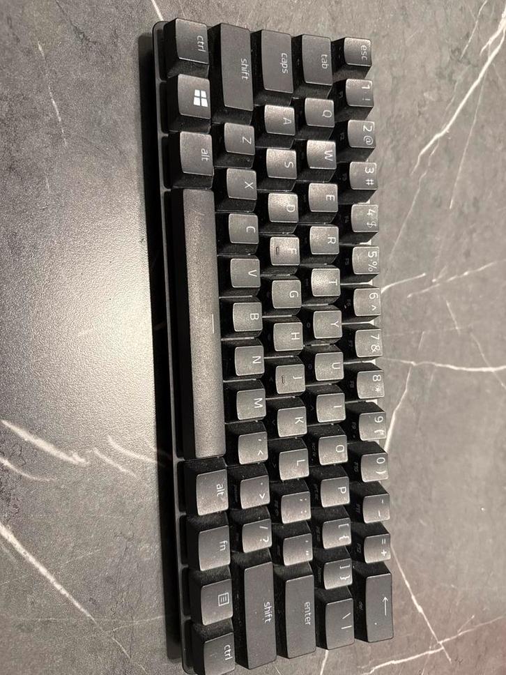 Razer Huntsman Mini - Zwart Gaming Toetsenbord, Computers en Software, Toetsenborden, Gebruikt, Qwerty, Bedraad, Gaming toetsenbord