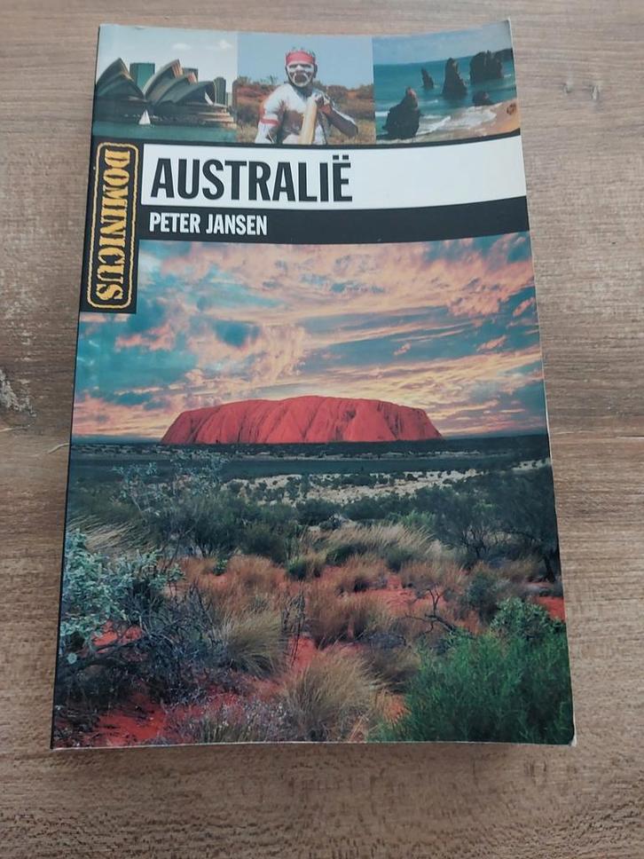 Australië Reisgids - Dominicus - Peter Jansen, Boeken, Reisgidsen, Gelezen, Reisgids of -boek, Australië en Nieuw-Zeeland, Overige merken