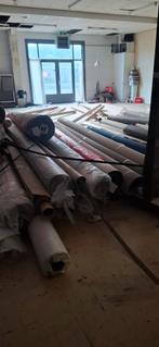 Rollen tapijt en zeil - diverse soorten en kleuren, Gebruikt, Ophalen of Verzenden, Divers, Tapijt