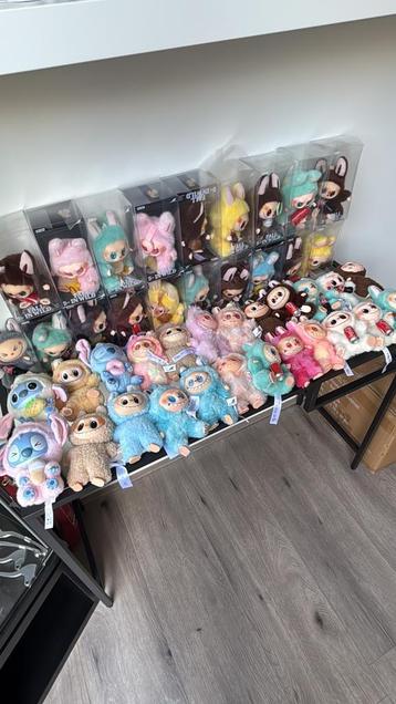 Labubu’s op voorraad meerdere modellen beschikbaar voor biedingen