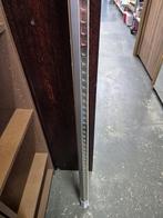 8x Tegelprofiel recht geborsteld RVS 10mm / 270cm, Doe-het-zelf en Verbouw, Metalen, Ophalen, Nieuw