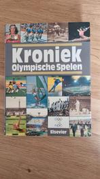 Kroniek Olympische Spelen - Sportboek, Boeken, Ophalen of Verzenden, Zo goed als nieuw, Overige sporten, Elsevier