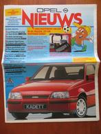 Opel Nieuws Kadett Corsa Ascona Manta Rekord Senator Monza, Nieuw, Ophalen of Verzenden, Opel