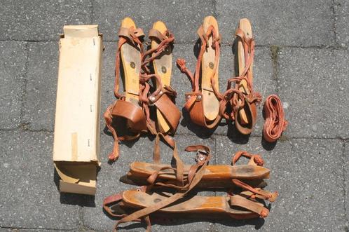 3 paar antieke schaatsen (1 in originele doos), Antiek en Kunst, Curiosa en Brocante, Verzenden