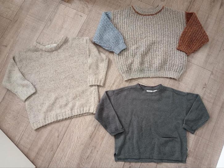3 jongens truien maat 104 (98), Kinderen en Baby's, Kinderkleding | Maat 104, Zo goed als nieuw, Jongen, Trui of Vest, Ophalen of Verzenden