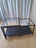 Salontafel IKEA vittsjö, Huis en Inrichting, Tafels | Salontafels, Ophalen, 50 tot 100 cm, 50 tot 100 cm, Zo goed als nieuw