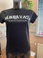 Abraxas zwart shirtje coffeeshop Amsterdam, Ophalen of Verzenden, Abraxas, Zo goed als nieuw, Maat 36 (S)