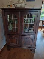 Vitrine kast Eiken, Huis en Inrichting, Kasten | Vitrinekasten, Ophalen, 25 tot 50 cm, 50 tot 100 cm, 150 tot 200 cm