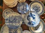 Delftsblauw borden taferelen, Ophalen