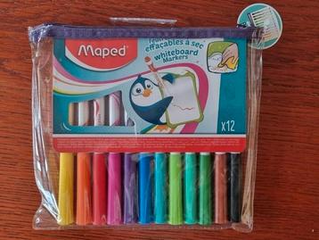 12 dunne whiteboard markers van Maped beschikbaar voor biedingen
