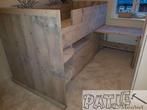 nieuw leuke stevige halfhoogslaper steigerhout, Ophalen of Verzenden, Nieuw, Halfhoogslaper