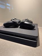 PlayStation 4 Slim + 2 Controllers + Games!, Spelcomputers en Games, Ophalen, Met 2 controllers, Slim, 500 GB