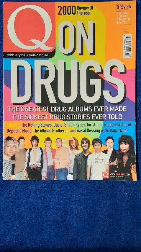 Q 2-2001 On Drugs The greatest drugs Rolling Stones Amos, Boeken, Tijdschriften en Kranten, Zo goed als nieuw, Muziek, Film of Tv