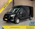 Ford Transit 2024 Zwart, Auto's, Bestelauto's, Automaat, 164 pk, Euro 6, Zwart