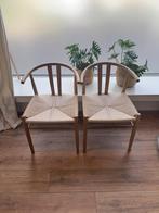 JYSK GUDERUP Eetkamerstoel hout set van 2, Twee, Overige kleuren, Hout, Zo goed als nieuw