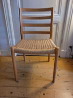 4 Scandinavische  design stoelen Moller 85, retro,vintage., Huis en Inrichting, Twee, Ophalen of Verzenden, Wit, Zo goed als nieuw
