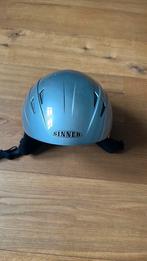 Skihelm Sinner metallic grijs model Empire, klasse B 57-58, Overige merken, Gebruikt, Overige typen, Ophalen of Verzenden