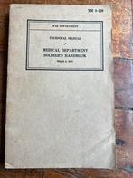 WO2 Amerikaans voorschrift Combat Medic Medical 1941 hospik, Verzamelen, Verzenden, Nederland, Boek of Tijdschrift