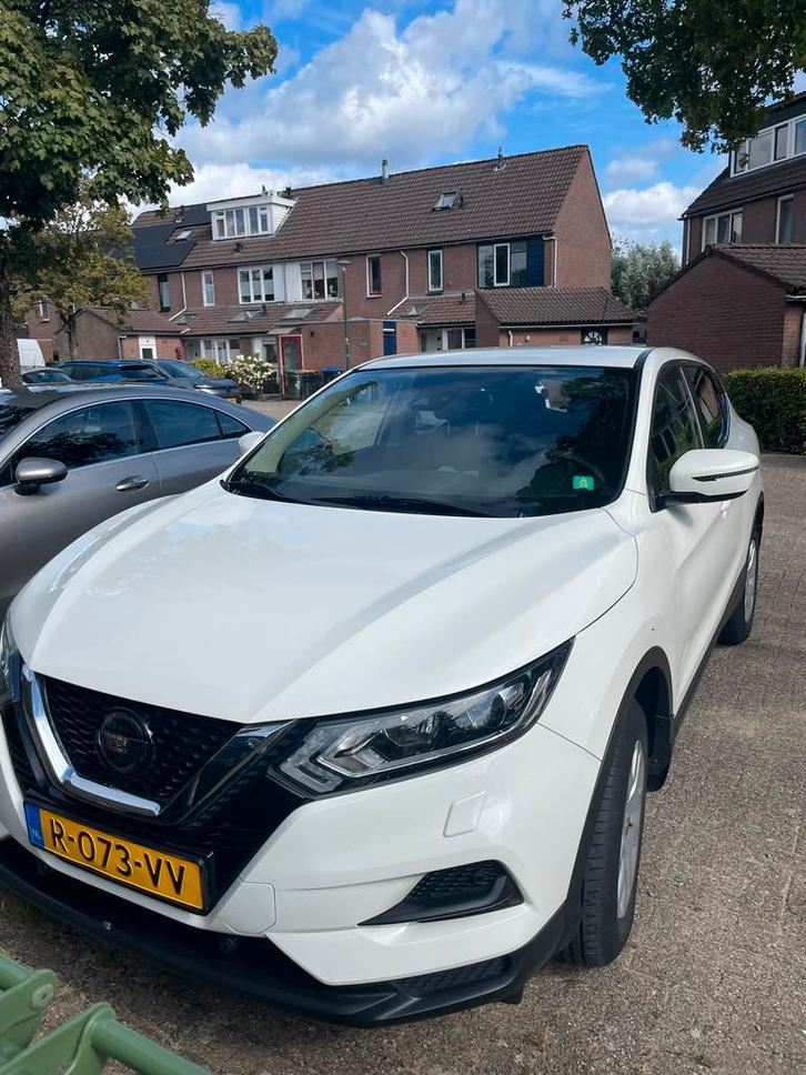 Nissan Qashqai 1.3 Dig-t 140pk Evapo 2019 Wit, Auto's, Nissan, Particulier, Qashqai, ABS, Achteruitrijcamera, Airbags, Airconditioning